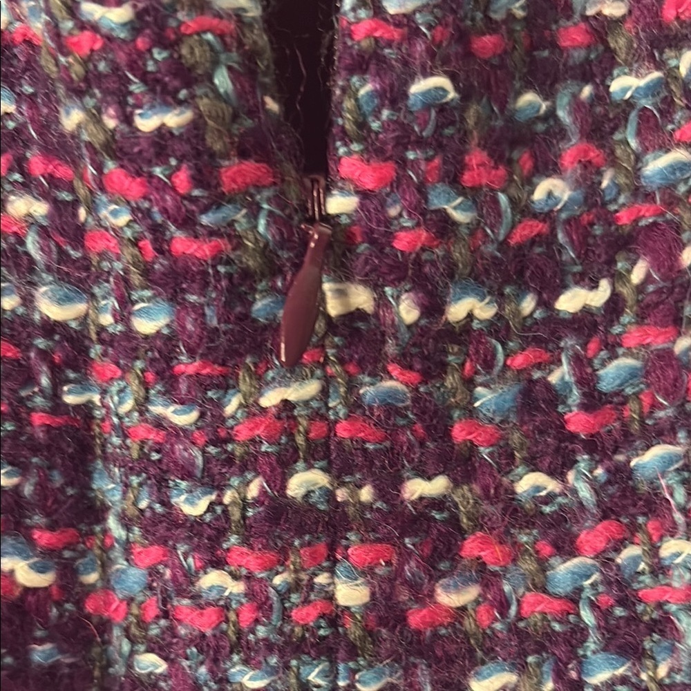 J. Crew Multicolor Tweed Pencil Skirt - Picture 4 of 13
